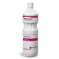 RIOHEX CLOREXIDINA 0,5% SOLUÇÃO ALCOÓLICA 1 LITRO RIOQUIMICA RIOHEX CLOREXIDINA 0,5% SOLUÇÃO ALCOÓLICA 1 LITRO RIOQUIMICA