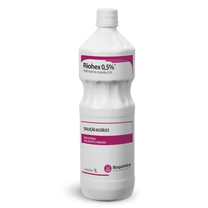 RIOHEX CLOREXIDINA 0,5% SOLUÇÃO ALCOÓLICA 1 LITRO RIOQUIMICA RIOHEX CLOREXIDINA 0,5% SOLUÇÃO ALCOÓLICA 1 LITRO RIOQUIMICA