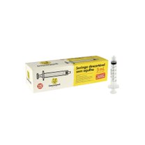 SERINGA DESCARTÁVEL LOCK 05 ML C/100 DESCARPACK SERINGA DESCARTÁVEL LOCK 05 ML C/100 DESCARPACK