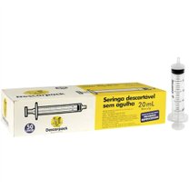 SERINGA DESCARTÁVEL SLIP 20ML C/50 DESCARPACK SERINGA DESCARTÁVEL SLIP 20ML C/50 DESCARPACK