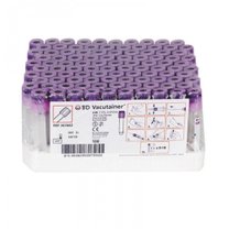 TUBO VACUO COLETA SANGUE ROXO EDTA K2 3ML 367856 C/100 UNDS BD TUBO VACUO COLETA SANGUE ROXO EDTA K2 3ML 367856 C/100 UNDS BD