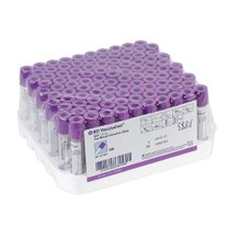 TUBO VACUO COLETA SANGUE ROXO EDTA K2 4ML 367861 C/ 100 BD TUBO VACUO COLETA SANGUE ROXO EDTA K2 4ML 367861 C/ 100 BD