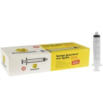 SERINGA DESCARTÁVEL LOCK 20ML C/50 DESCARPACK SERINGA DESCARTÁVEL LOCK 20ML C/50 DESCARPACK
