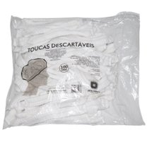 TOUCA DESCARTÁVEL COM ELÁSTICO C/100 DESCARPACK TOUCA DESCARTÁVEL COM ELÁSTICO C/100 DESCARPACK