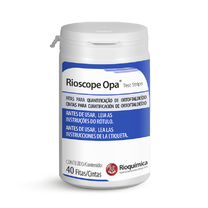 FITA TESTE RIOSCOPE OPA C/40 RIOQUIMICA FITA TESTE RIOSCOPE OPA C/40 RIOQUIMICA