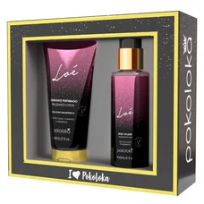 Kit Pokochic Loé Body Splash + Hidratante Perfumado 60ml Cada Kit Pokochic Loé Body Splash + Hidratante Perfumado 60ml Cada