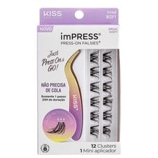 Cílios Postiços imPRESS Mini KIT Natural 01+Mini Aplicador Kiss New York Cílios Postiços imPRESS Mini KIT Natural 01+Mini Aplicador Kiss New York