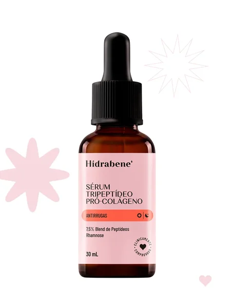 Hidrabene Sérum Tripeptídeo Pró Colágeno 30ml Hidrabene Sérum Tripeptídeo Pró Colágeno 30ml