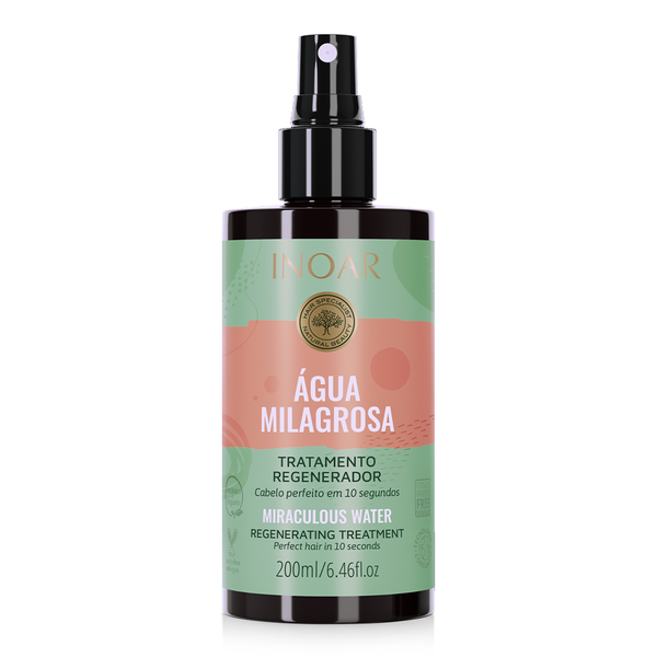 Agua Milagrosa Inoar Tratamento Regenerador 200ml Agua Milagrosa Inoar Tratamento Regenerador 200ml