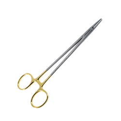Porta Agulha Mayo Hegar com Vídea. 20 cm Porta Agulha Mayo Hegar com Vídea. 20 cm