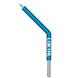 Eletrodo Loktal Micro Bola Angulada 45º - ø 2 mm x 50 mm - Haste ø 1,8 mm - ACEL0003 Eletrodo Loktal Micro Bola Angulada 45º - ø 2 mm x 50 mm - Haste ø 1,8 mm - ACEL0003