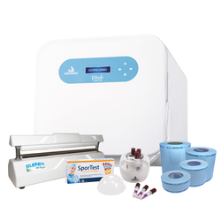 Autoclave Vitale Class CD 12 Litros + Kit Biossegurança Autoclave Vitale Class CD 12 Litros + Kit Biossegurança