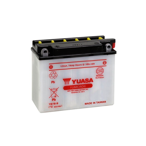 Bateria Yuasa YB7BB 5.6Ah XR 200 / CBX 200 / NEO