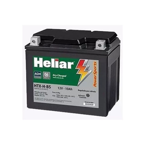 Bateria Heliar Powersport 12Bs 10ah CR1100