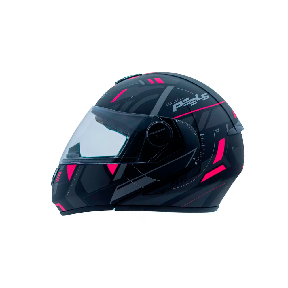 Capacete Aberto Peels Freeway Forever Preto e PinkPeelsFreeway Forever  PTO/PINK