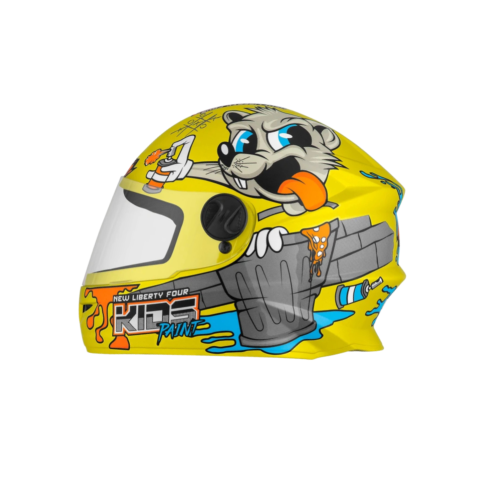 Capacete-Mt-Thunder-3-Sniper-Pretoamarelo-Fosco Capacetes Agv