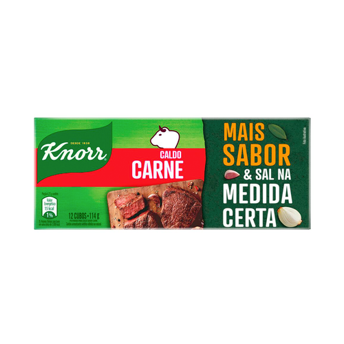 Caldo Knorr Carne 114g Com 12 Cubos Caldo Knorr Carne 114g Com 12 Cubos
