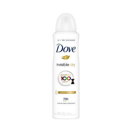 Desodorante Aerosol Feminino Dove Invisible Dry 150ml Desodorante Aerosol Feminino Dove Invisible Dry 150ml