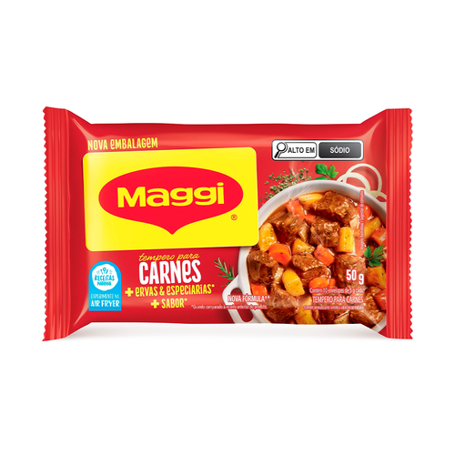 Tempero Para Carnes Maggi 50g Tempero Para Carnes Maggi 50g