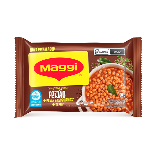 Tempero Para Feijão Maggi 50g Tempero Para Feijão Maggi 50g