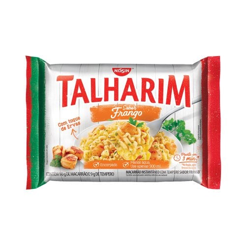 Macarrão Instantâneo Miojo Talharim Frango 99g Macarrão Instantâneo Miojo Talharim Frango 99g