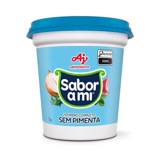 Tempero Completo Sabor A Mi Sem Pimenta 1kg Tempero Completo Sabor A Mi Sem Pimenta 1kg