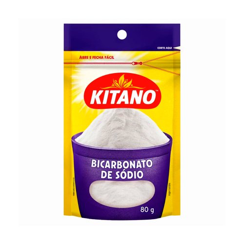Bicarbonato de Sódio Kitano 80g Bicarbonato de Sódio Kitano 80g