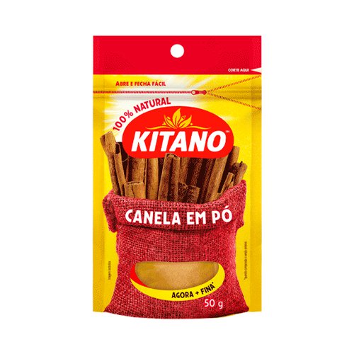 Canela da China Em Pó Kitano 50g Canela da China Em Pó Kitano 50g
