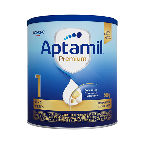 Fórmula Infantil Aptamil Premium 1 400g Fórmula Infantil Aptamil Premium 1 400g