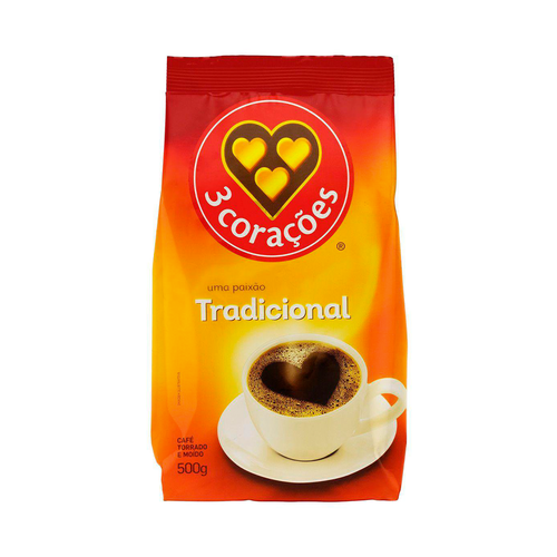 Café 3 Corações Tradicional 500g Café 3 Corações Tradicional 500g