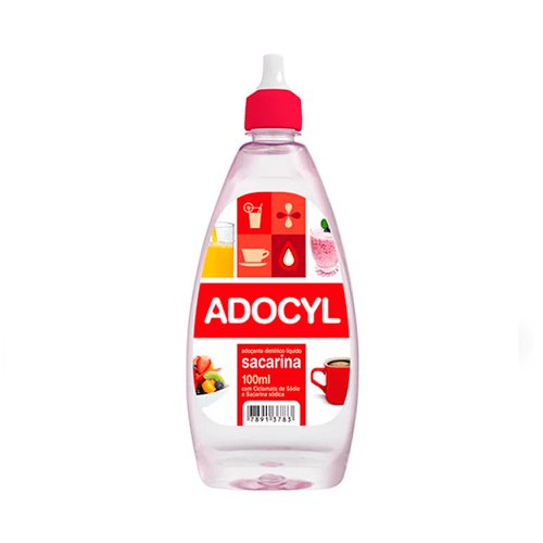 Adoçante Líquido Adocyl Sacarina 100ml Adoçante Líquido Adocyl Sacarina 100ml