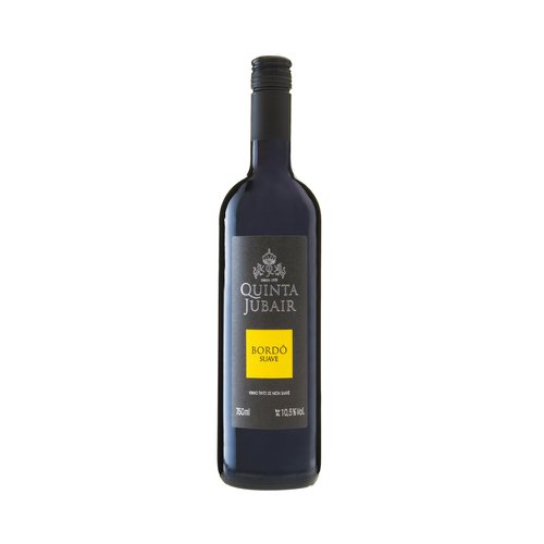 Vinho Nacional Tinto Quinta Jubair Suave 750ml Vinho Nacional Tinto Quinta Jubair Suave 750ml