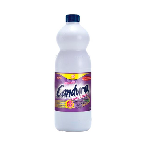 Alvejante Candura Lavanda Com Cloro 1l Alvejante Candura Lavanda Com Cloro 1l