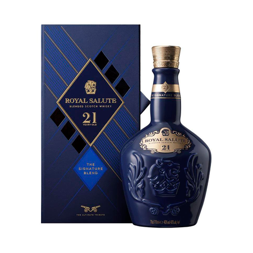 Whisky Escocês Royal Salute 21 Anos The Signature Blend 700ml Whisky Escocês Royal Salute 21 Anos The Signature Blend 700ml