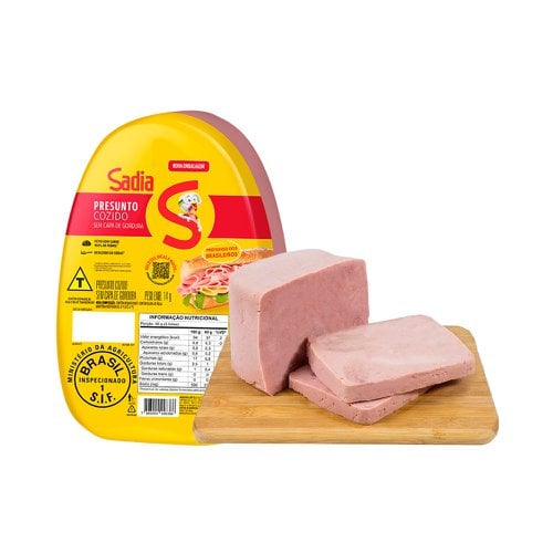 Presunto Sadia Pedaço 300g Presunto Sadia Pedaço 300g