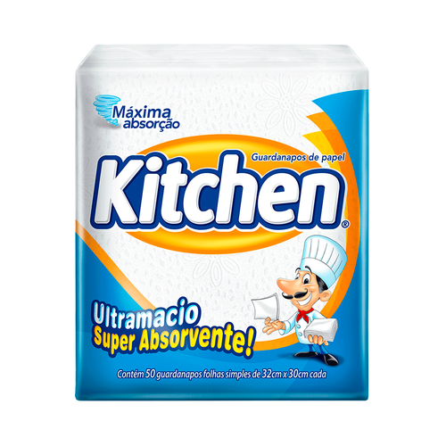 Guardanapo de Papel Kitchen 33cm X 30cm Guardanapo de Papel Kitchen 33cm X 30cm