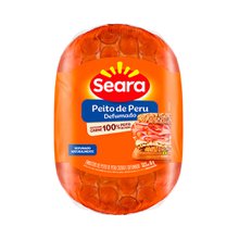 Peito de Peru Defumado Seara Pedaço 300g Peito de Peru Defumado Seara Pedaço 300g
