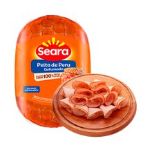 Peito de Peru Seara Defumado Fatiado 200g Peito de Peru Seara Defumado Fatiado 200g