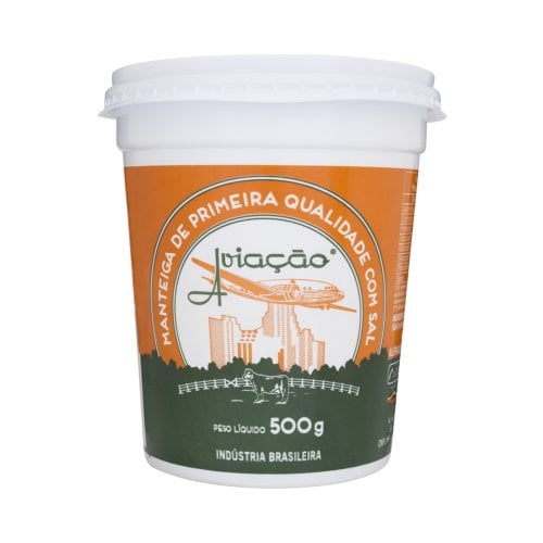 Manteiga Aviação 500g Manteiga Aviação 500g