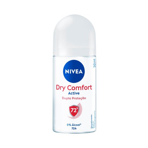 Desodorante Roll-On Nivea Dry Comfort 50ml Desodorante Roll-On Nivea Dry Comfort 50ml