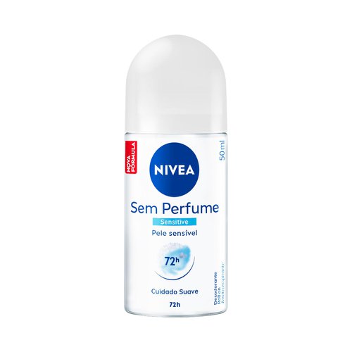 Desodorante Roll-On Nivea Sem Perfume 50ml Desodorante Roll-On Nivea Sem Perfume 50ml