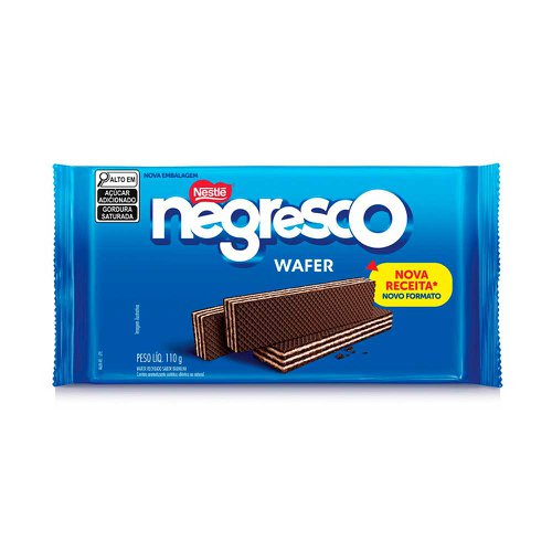 Biscoito Wafer Negresco 110g Biscoito Wafer Negresco 110g