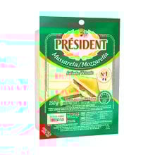 Queijo Muçarela Président Fatiado 150g