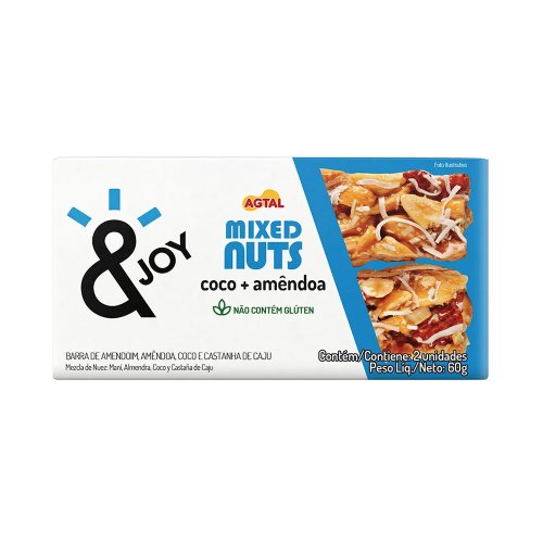 Barra Mixed Nuts &Joy Coco 60g Barra Mixed Nuts &Joy Coco 60g
