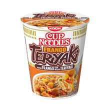 Macarrão Instantâneo Frango com Molho Teriyaki Nissin Cup Noodles 72g Macarrão Instantâneo Frango com Molho Teriyaki Nissin Cup Noodles 72g