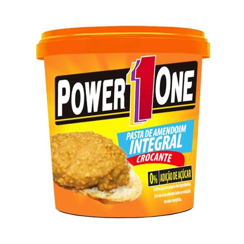 Pasta de Amendoim Power One Crocante 1kg Pasta de Amendoim Power One Crocante 1kg