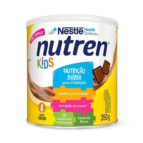 Complemento Alimentar Nutren Kids Chocolate 350g Complemento Alimentar Nutren Kids Chocolate 350g