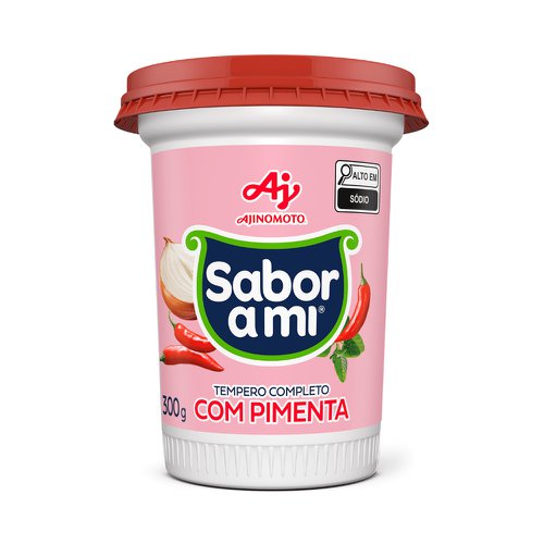 Tempero Completo Sabor A Mi Com Pimenta 300g Tempero Completo Sabor A Mi Com Pimenta 300g