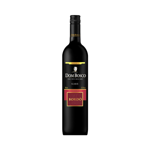 Vinho Nacional Tinto Suave Dom Bosco Bordô 750ml Vinho Nacional Tinto Suave Dom Bosco Bordô 750ml