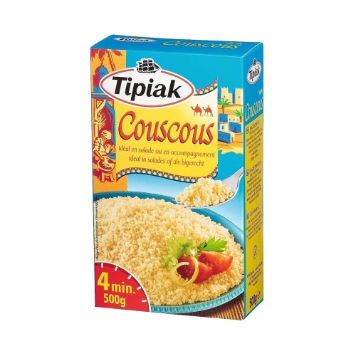 Sêmola de Trigo Duro Couscous Tipiak 500g Sêmola de Trigo Duro Couscous Tipiak 500g